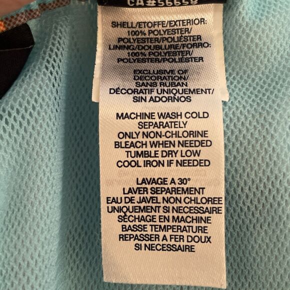 Chaps Laguna Blu Mens XXL Board Shorts Swim Trunks Drawstring Pockets - Picture 11 of 12